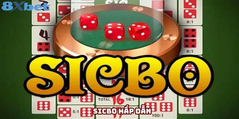 Sicbo là game được chuyên gia đánh giá cao tại 8xbet