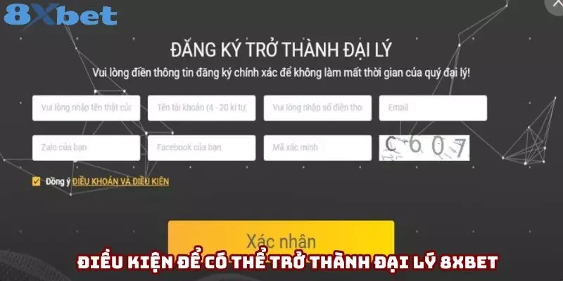 Điều kiện để có thể trở thành đại lý 8xbet Điều kiện để có thể trở thành đại lý 8xbet