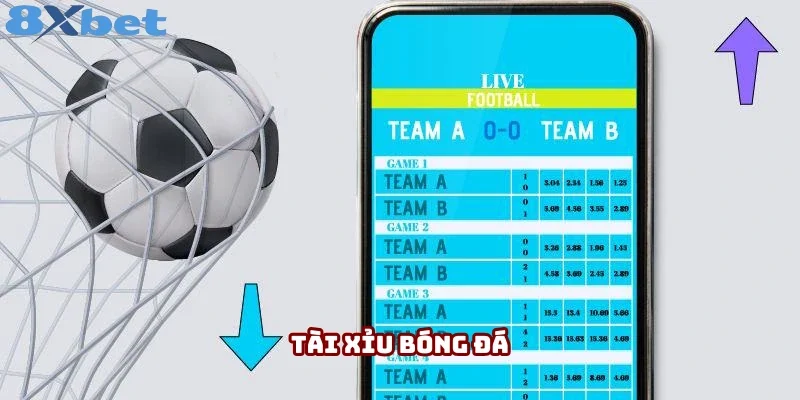 Tài Xỉu Bóng Đá 8XBET: Phổ Cập Kiến Thức Cá Độ 2025